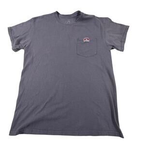 Ben Davis Pocket Cotton T-shirt Gray Men Sz M